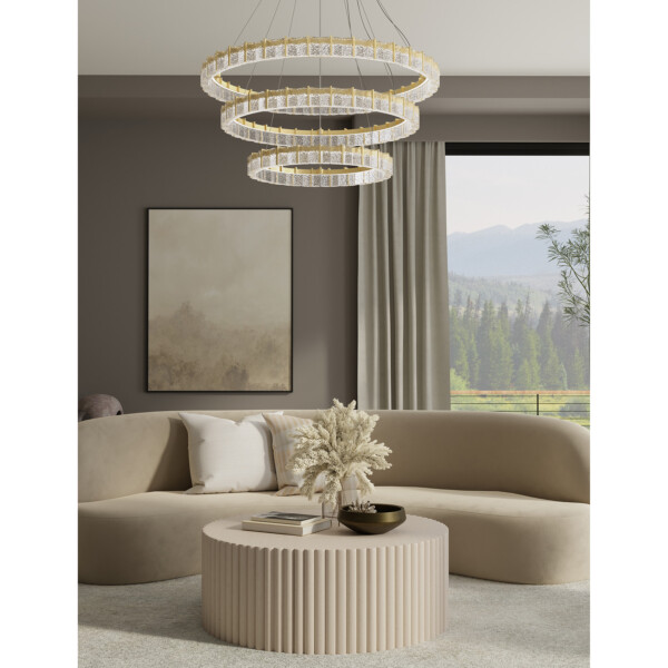 EASTON CHANDELIER - [TRIPLE RING]