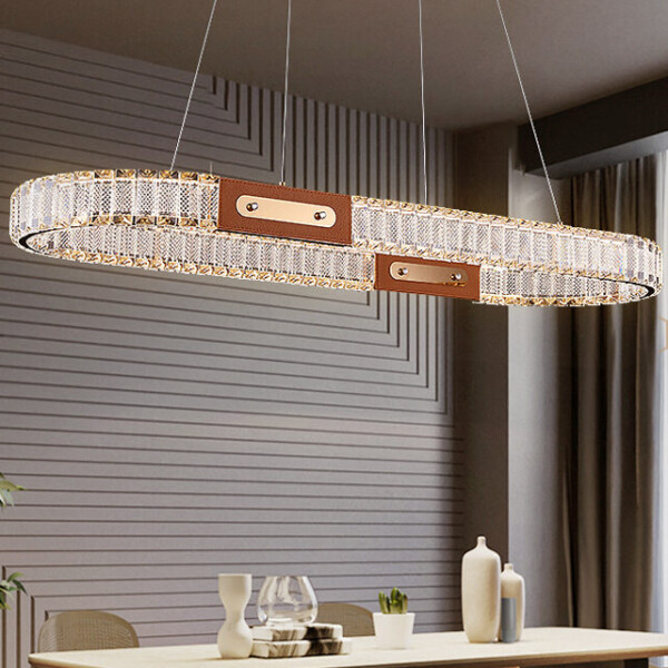PEAU OVAL CHANDELIER